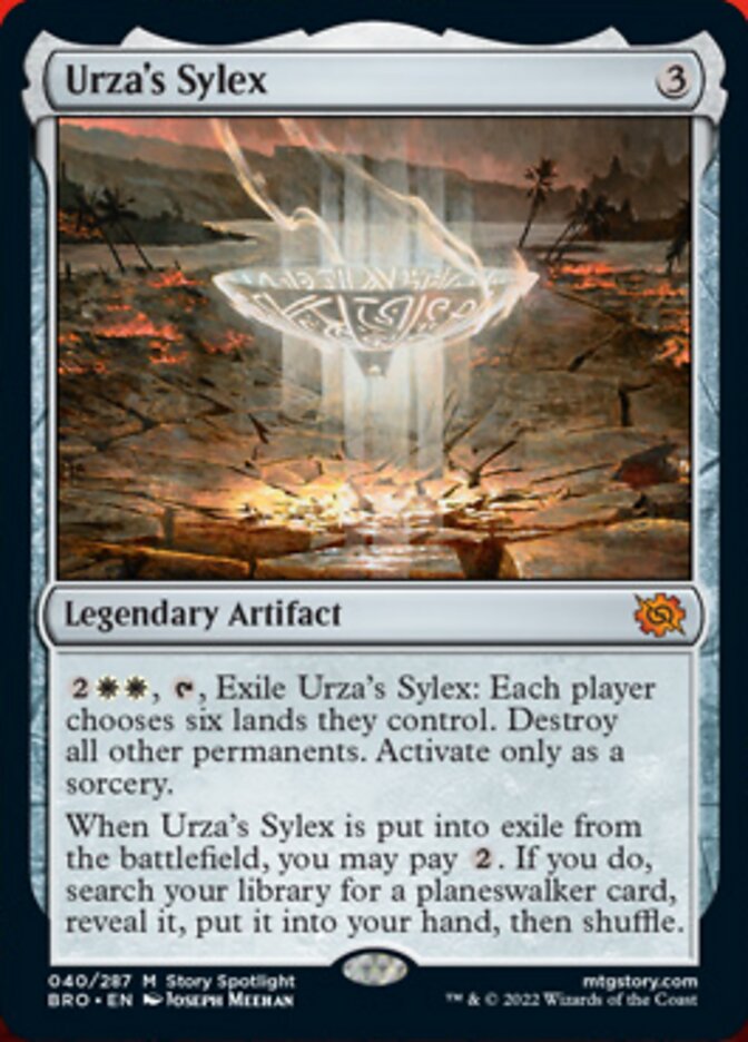 Urza's Sylex [The Brothers' War] | Card Merchant Takapuna