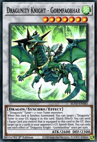 Dragunity Knight - Gormfaobhar [BLVO-EN045] Super Rare | Card Merchant Takapuna