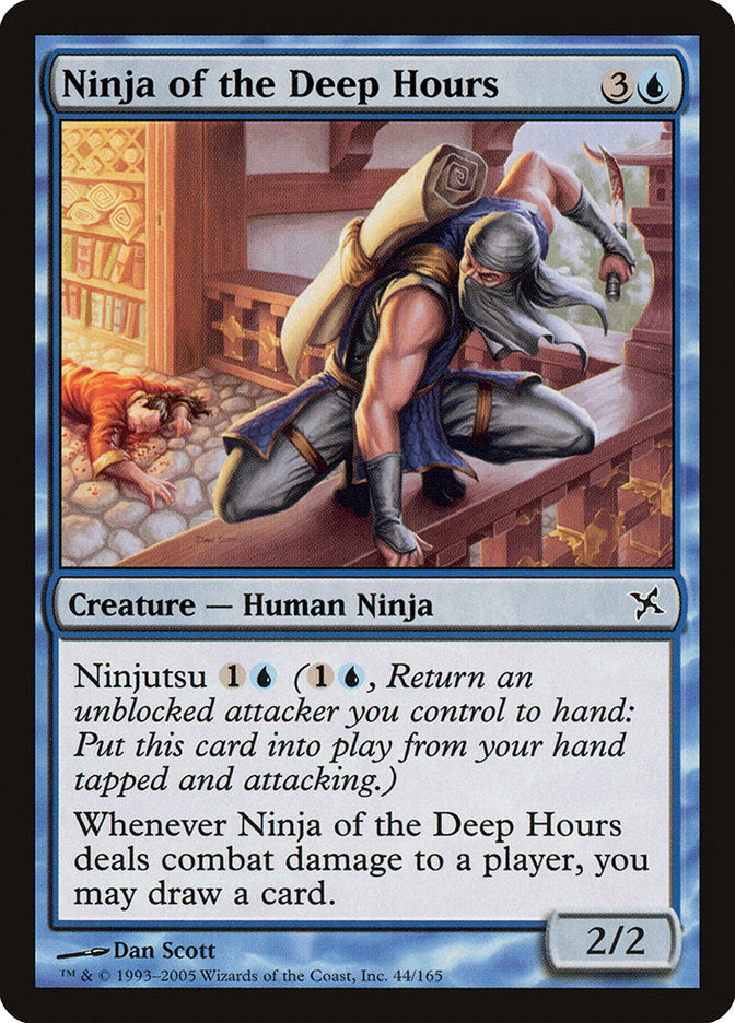 Ninja of the Deep Hours [Betrayers of Kamigawa] | Card Merchant Takapuna