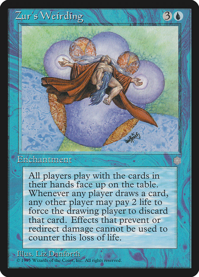 Zur's Weirding [Ice Age] | Card Merchant Takapuna