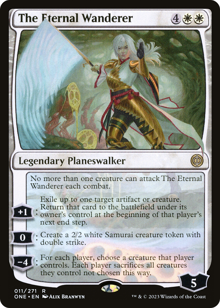 The Eternal Wanderer [Phyrexia: All Will Be One] | Card Merchant Takapuna