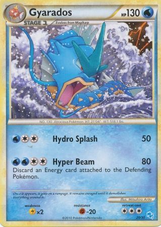 Gyarados (20/30) [HeartGold & SoulSilver: Trainer Kit - Gyarados] | Card Merchant Takapuna