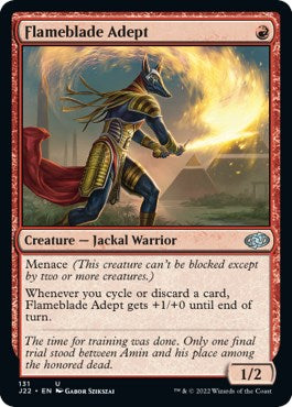 Flameblade Adept [Jumpstart 2022] | Card Merchant Takapuna