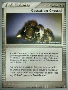 Cessation Crystal (74/100) (Intimidation - Tristan Robinson) [World Championships 2008] | Card Merchant Takapuna