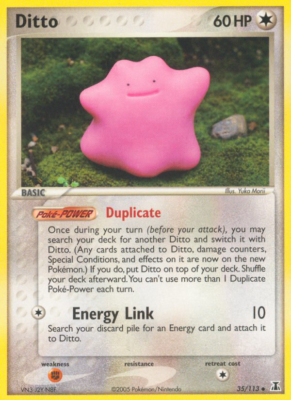 Ditto (35/113) [EX: Delta Species] | Card Merchant Takapuna