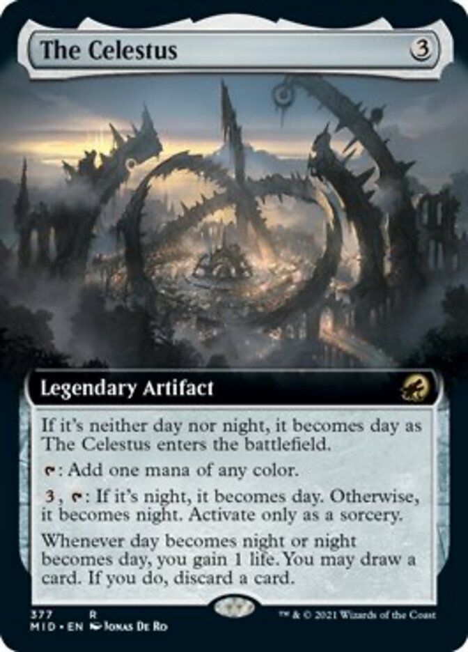 The Celestus (Extended Art) [Innistrad: Midnight Hunt] | Card Merchant Takapuna