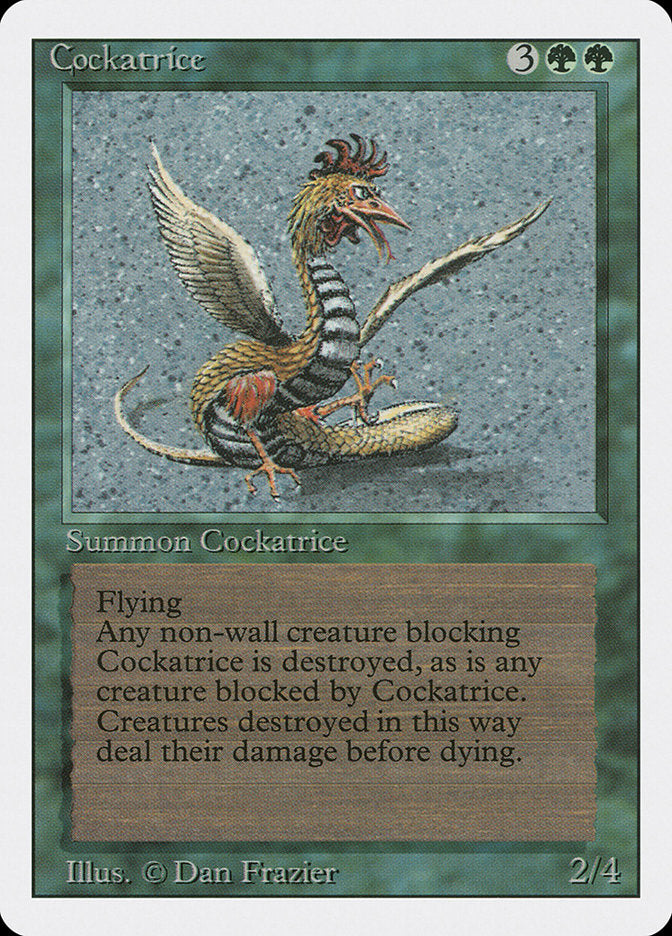 Cockatrice [Revised Edition] | Card Merchant Takapuna