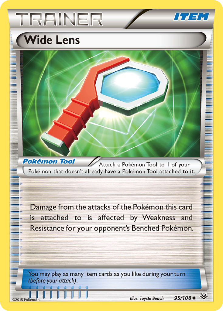 Wide Lens (95/108) [XY: Roaring Skies] | Card Merchant Takapuna