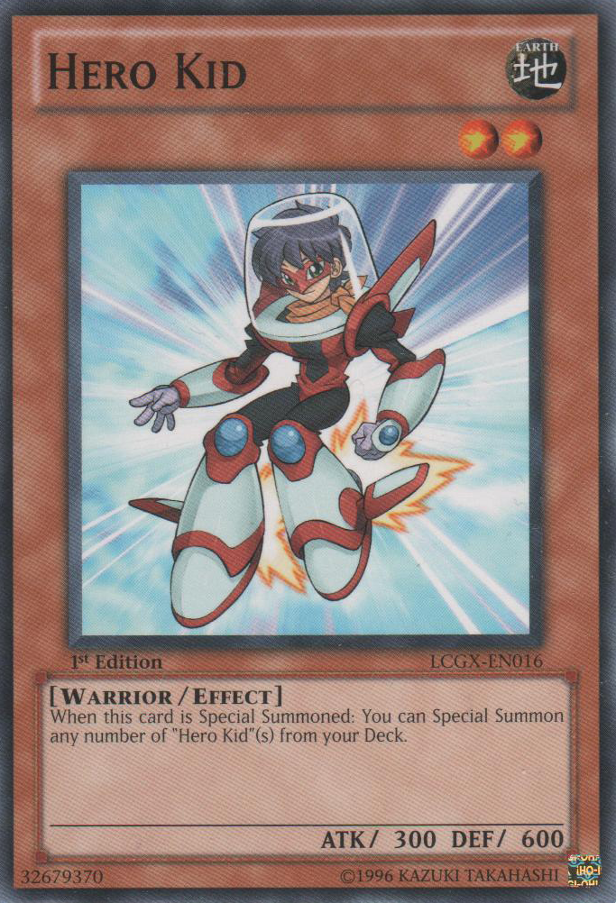 Hero Kid [LCGX-EN016] Common | Card Merchant Takapuna