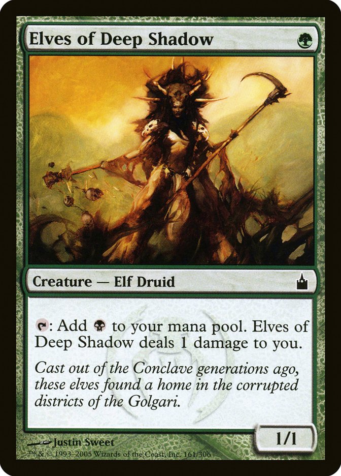 Elves of Deep Shadow [Ravnica: City of Guilds] | Card Merchant Takapuna