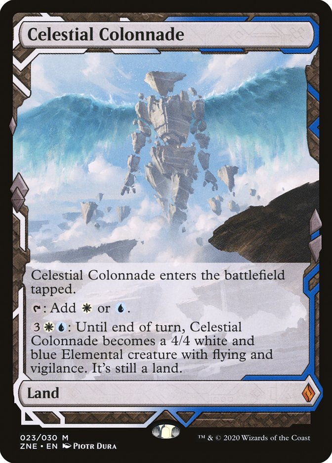 Celestial Colonnade (Expeditions) [Zendikar Rising Expeditions] | Card Merchant Takapuna