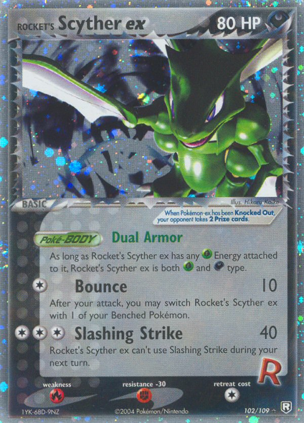 Rocket's Scyther ex (102/109) [EX: Team Rocket Returns] | Card Merchant Takapuna