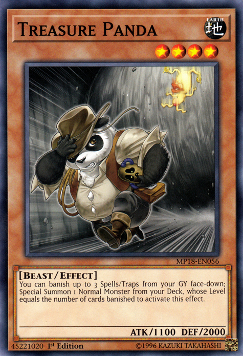 Treasure Panda [MP18-EN056] Common | Card Merchant Takapuna