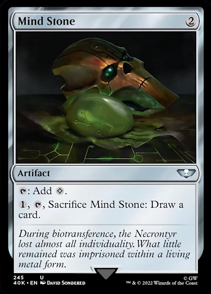 Mind Stone (245) (Surge Foil) [Warhammer 40,000] | Card Merchant Takapuna