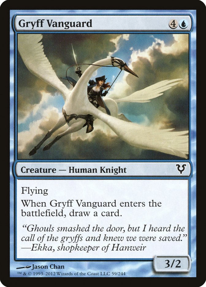 Gryff Vanguard [Avacyn Restored] | Card Merchant Takapuna