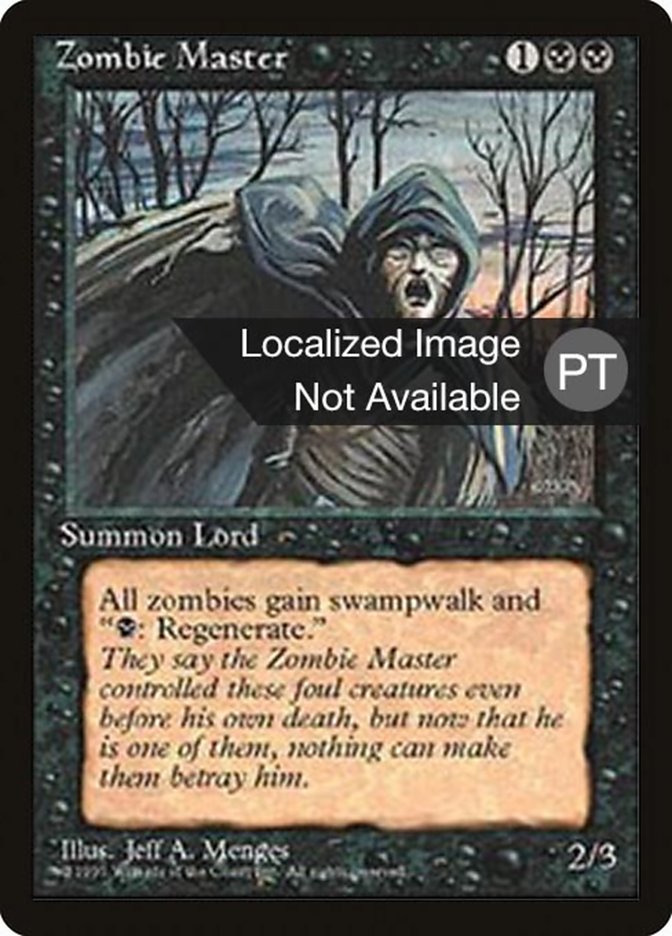 Zombie Master [Fourth Edition (Foreign Black Border)] | Card Merchant Takapuna