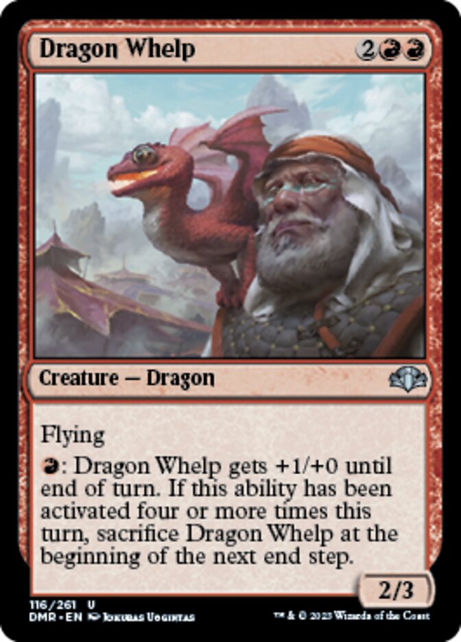 Dragon Whelp [Dominaria Remastered] | Card Merchant Takapuna