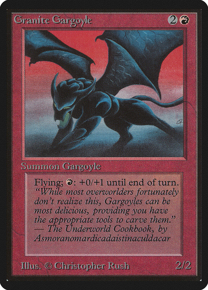 Granite Gargoyle [Beta Edition] | Card Merchant Takapuna