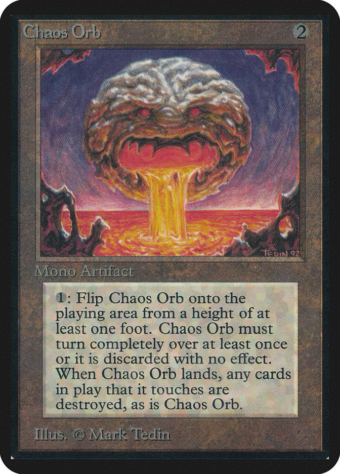 Chaos Orb [Alpha Edition] | Card Merchant Takapuna