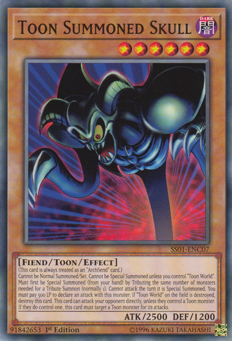 Toon Summoned Skull [SS01-ENC07] Common | Card Merchant Takapuna