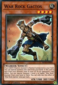 War Rock Gactos [BLVO-EN094] Super Rare | Card Merchant Takapuna