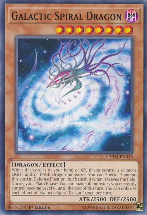 Galactic Spiral Dragon [CHIM-EN016] Common | Card Merchant Takapuna