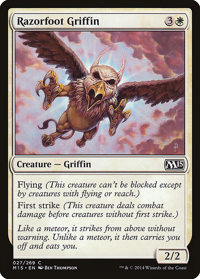 Razorfoot Griffin [Magic 2015] | Card Merchant Takapuna