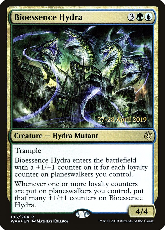 Bioessence Hydra [War of the Spark Prerelease Promos] | Card Merchant Takapuna