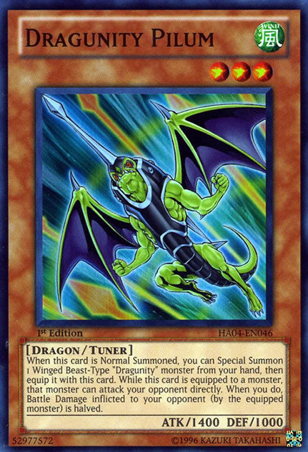 Dragunity Pilum [HA04-EN046] Super Rare | Card Merchant Takapuna