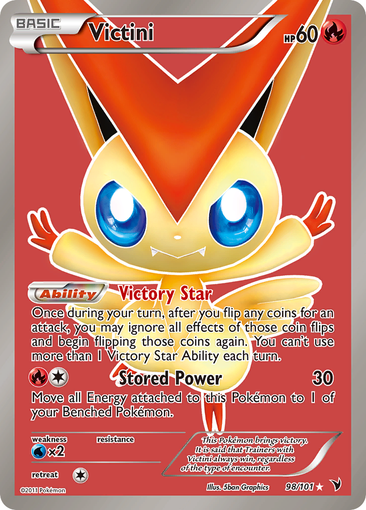 Victini (98/101) [Black & White: Noble Victories] | Card Merchant Takapuna