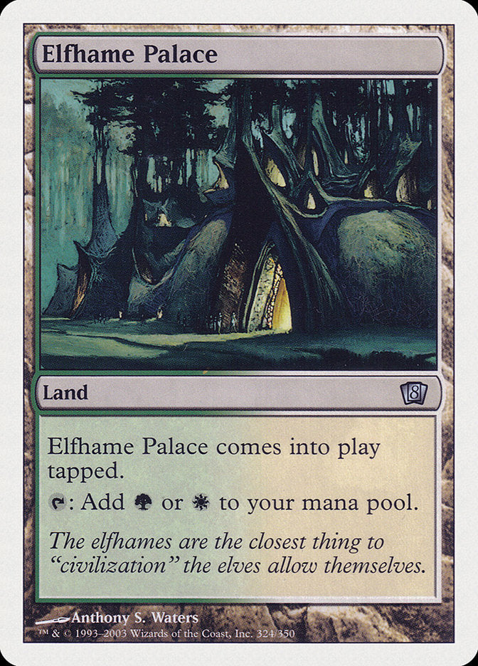 Elfhame Palace [Eighth Edition] | Card Merchant Takapuna