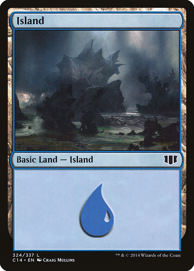 Island (324) [Commander 2014] | Card Merchant Takapuna