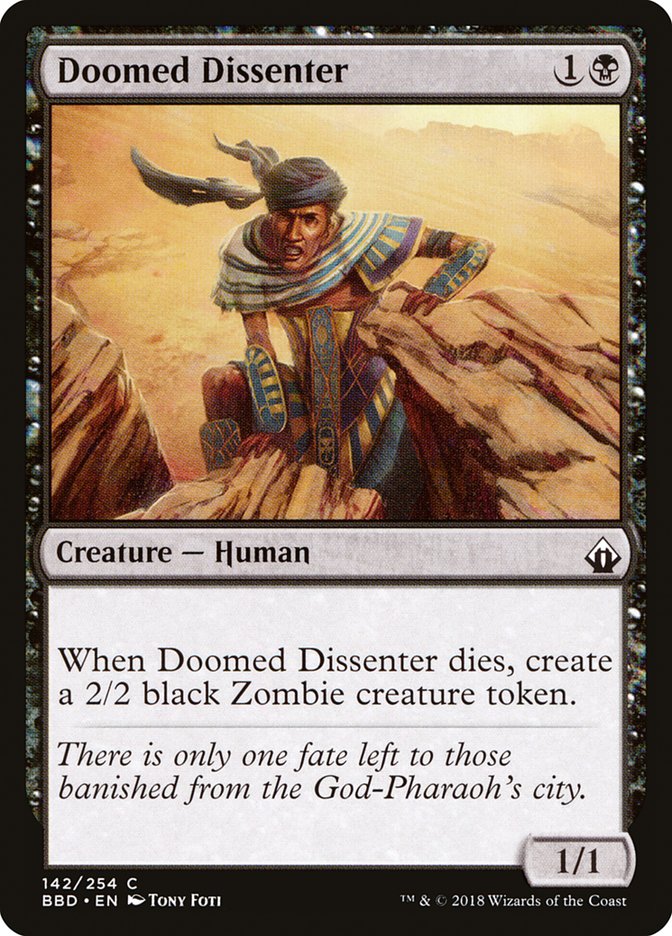 Doomed Dissenter [Battlebond] | Card Merchant Takapuna