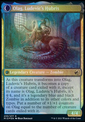 Ludevic, Necrogenius // Olag, Ludevic's Hubris [Innistrad: Midnight Hunt Prerelease Promos] | Card Merchant Takapuna