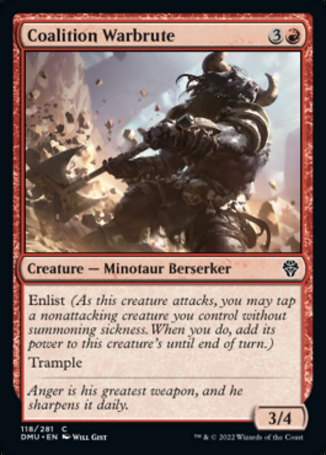 Coalition Warbrute [Dominaria United] | Card Merchant Takapuna