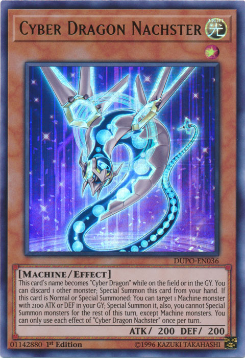 Cyber Dragon Nachster [DUPO-EN036] Ultra Rare | Card Merchant Takapuna