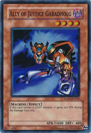 Ally of Justice Garadholg [HA01-EN015] Super Rare | Card Merchant Takapuna