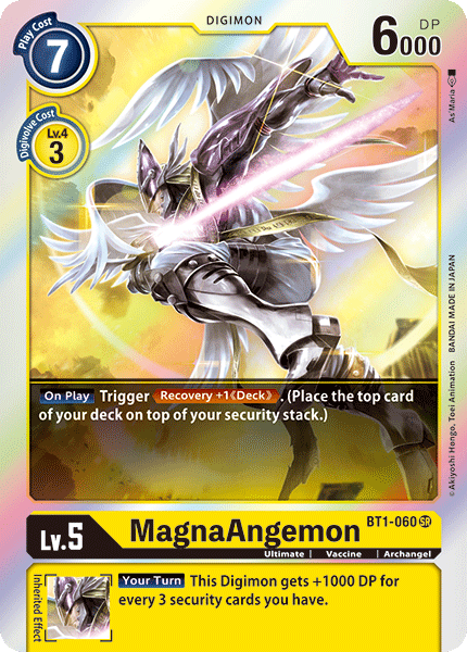 MagnaAngemon [BT1-060] [Release Special Booster Ver.1.0] | Card Merchant Takapuna