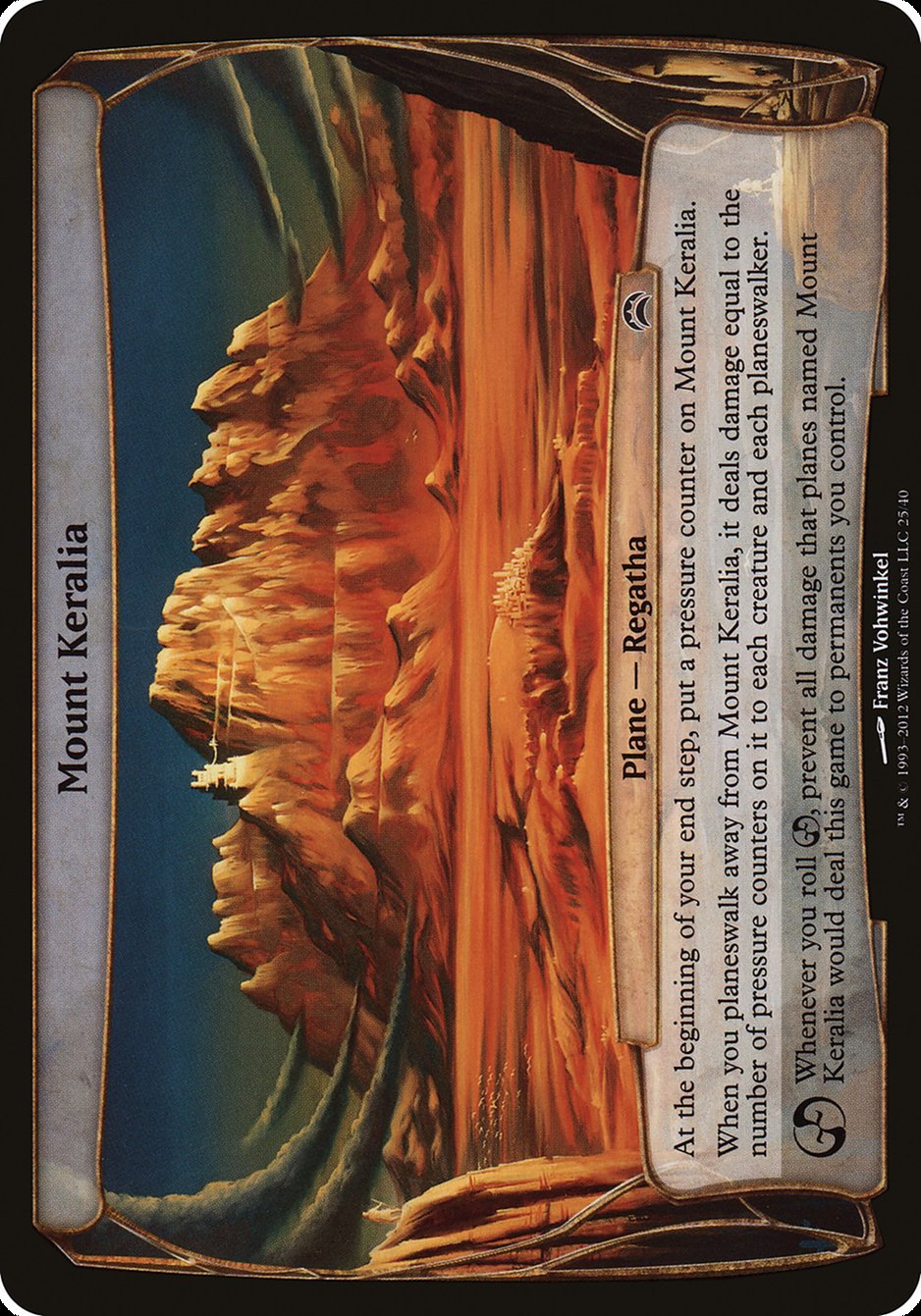 Mount Keralia (Planes) [Planechase 2012 Planes] | Card Merchant Takapuna