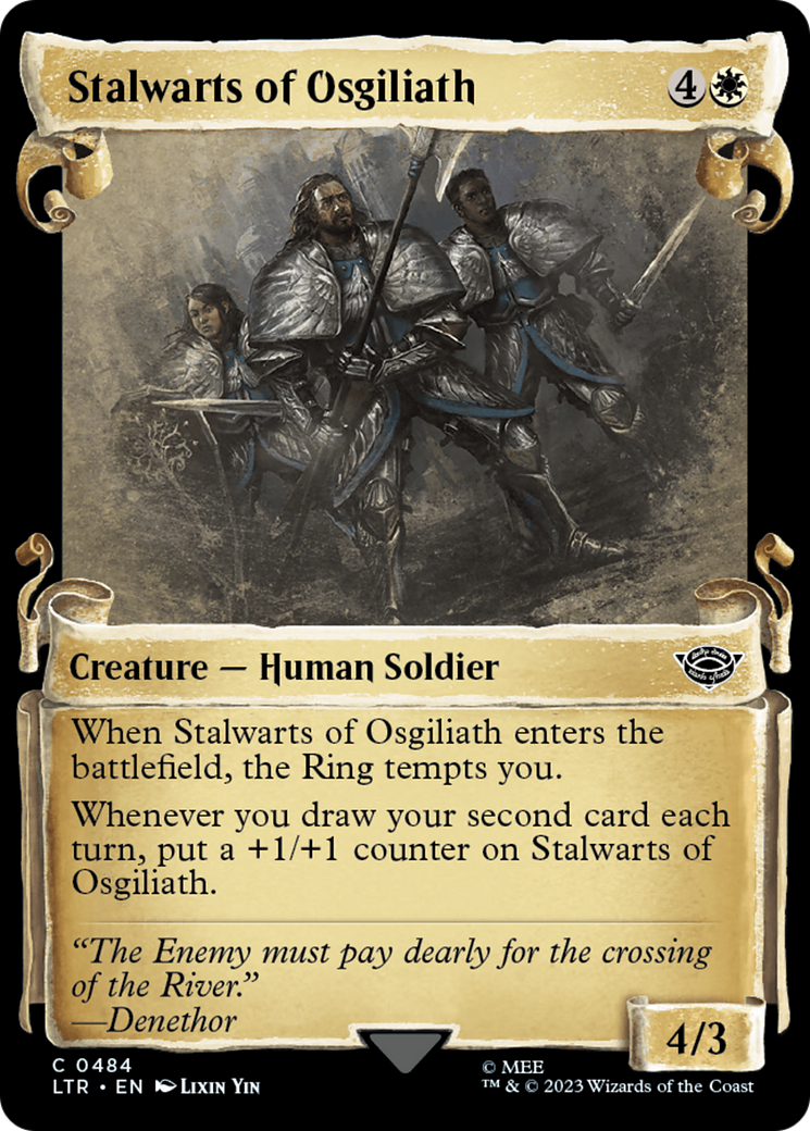 Stalwarts of Osgiliath [The Lord of the Rings: Tales of Middle-Earth Showcase Scrolls] | Card Merchant Takapuna