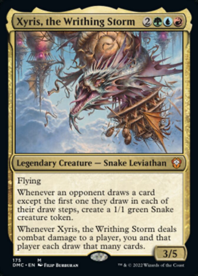 Xyris, the Writhing Storm [Dominaria United Commander] | Card Merchant Takapuna