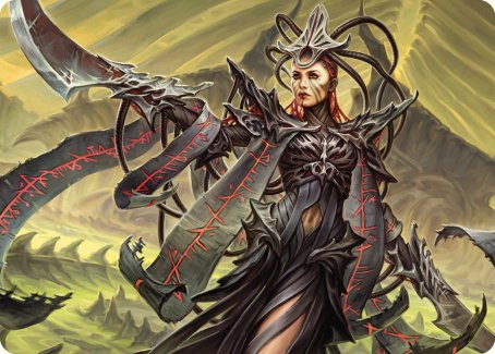 Testament Bearer Art Card [Phyrexia: All Will Be One Art Series] | Card Merchant Takapuna