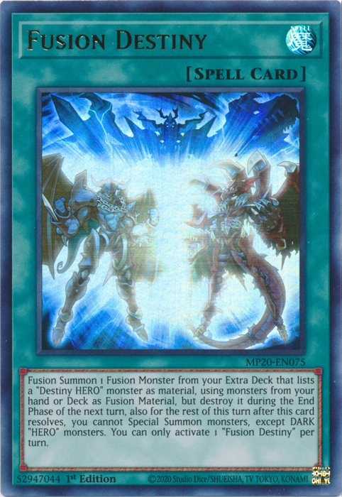 Fusion Destiny [MP20-EN075] Ultra Rare | Card Merchant Takapuna