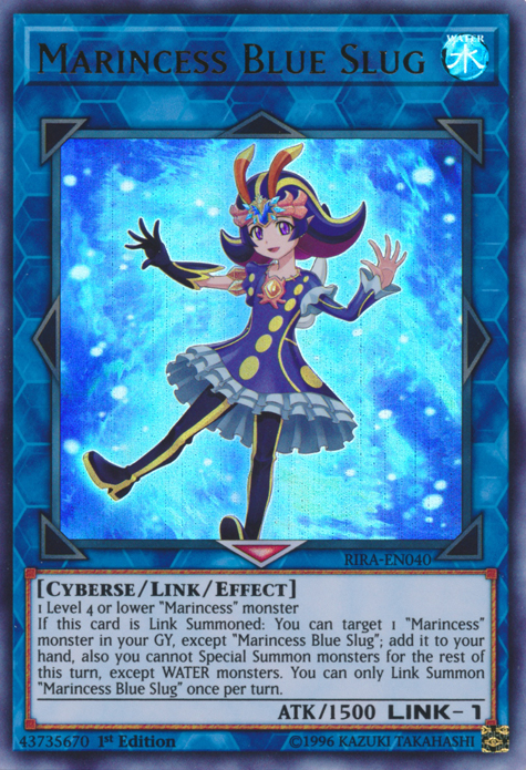 Marincess Blue Slug [RIRA-EN040] Ultra Rare | Card Merchant Takapuna