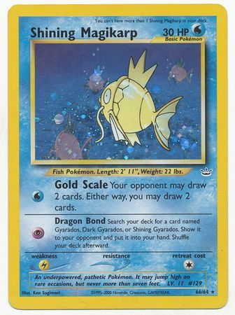 Shining Magikarp (66/64) [Neo Revelation Unlimited] | Card Merchant Takapuna