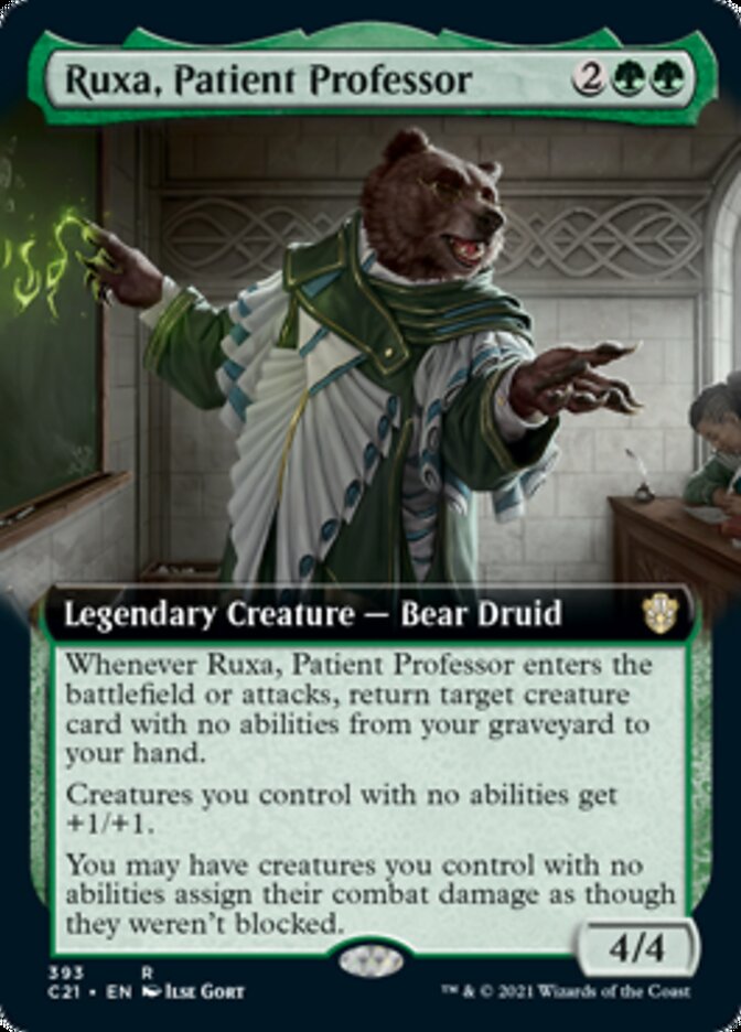 Ruxa, Patient Professor (Extended Art) [Commander 2021] | Card Merchant Takapuna