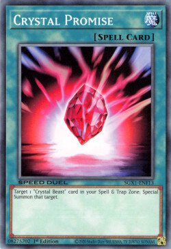 Crystal Promise [SGX1-ENF13] Common | Card Merchant Takapuna