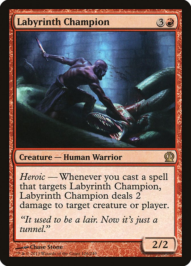 Labyrinth Champion [Theros] | Card Merchant Takapuna