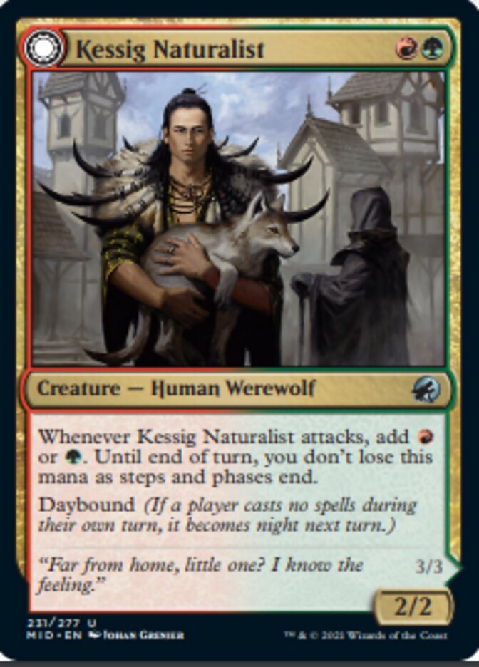 Kessig Naturalist // Lord of the Ulvenwald [Innistrad: Midnight Hunt] | Card Merchant Takapuna