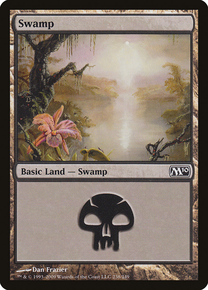 Swamp (238) [Magic 2010] | Card Merchant Takapuna